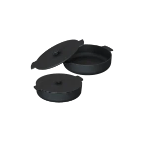 OFYR SET DE 2 CASSEROLES EN FONTE 21 & 26 CM