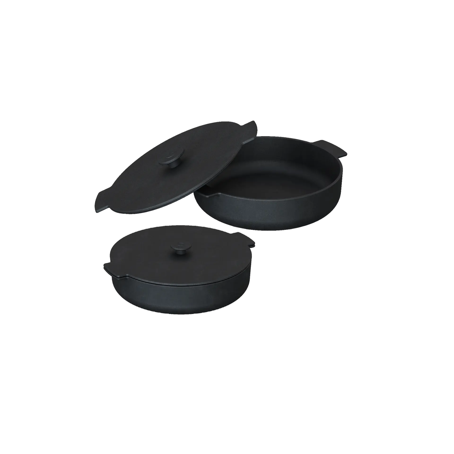 OFYR SET DE 2 CASSEROLES EN FONTE 21 & 26 CM